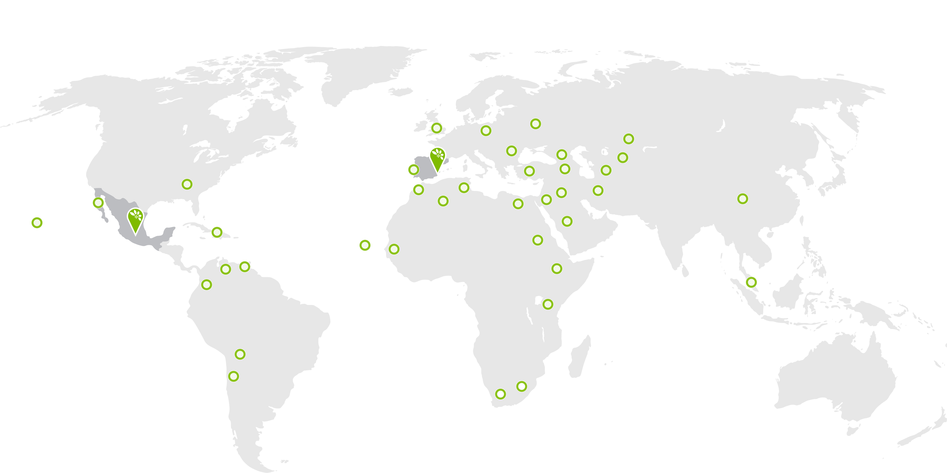 J Huete around the world